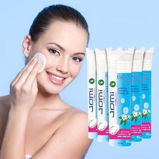 Ảnh Bông Tẩy Trang JOMI Siêu Mịn Cotton Pads [80 Miếng] 2