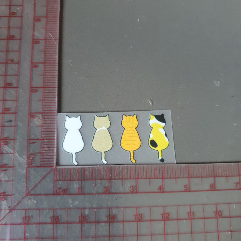 [Có sẵn] Sticker ủi hình mèo mini dành cho ob11, bjd 1/12 2x1cm ...