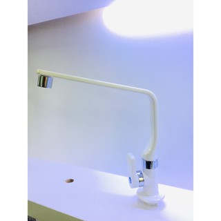 Vòi rửa chén âm chậu WATERTEC trắng WT007F nhựa ABS Malaysia