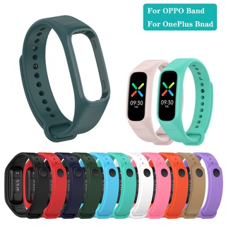 Dây Đeo Silicon Mềm Cho Đồng Hồ Thông Minh OnePlus band / OPPO