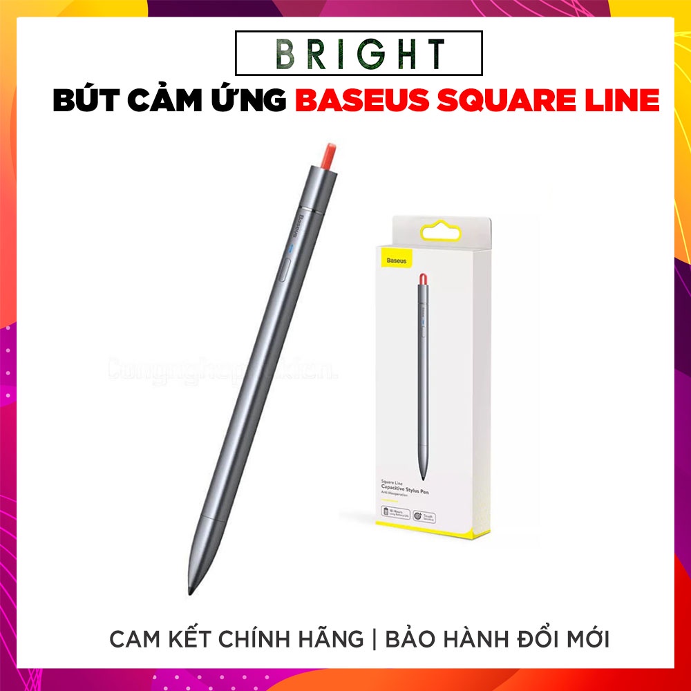 Bút Cảm Ứng Baseus Square Line Capacitive Stylus Pen (Anti Misoperation ...