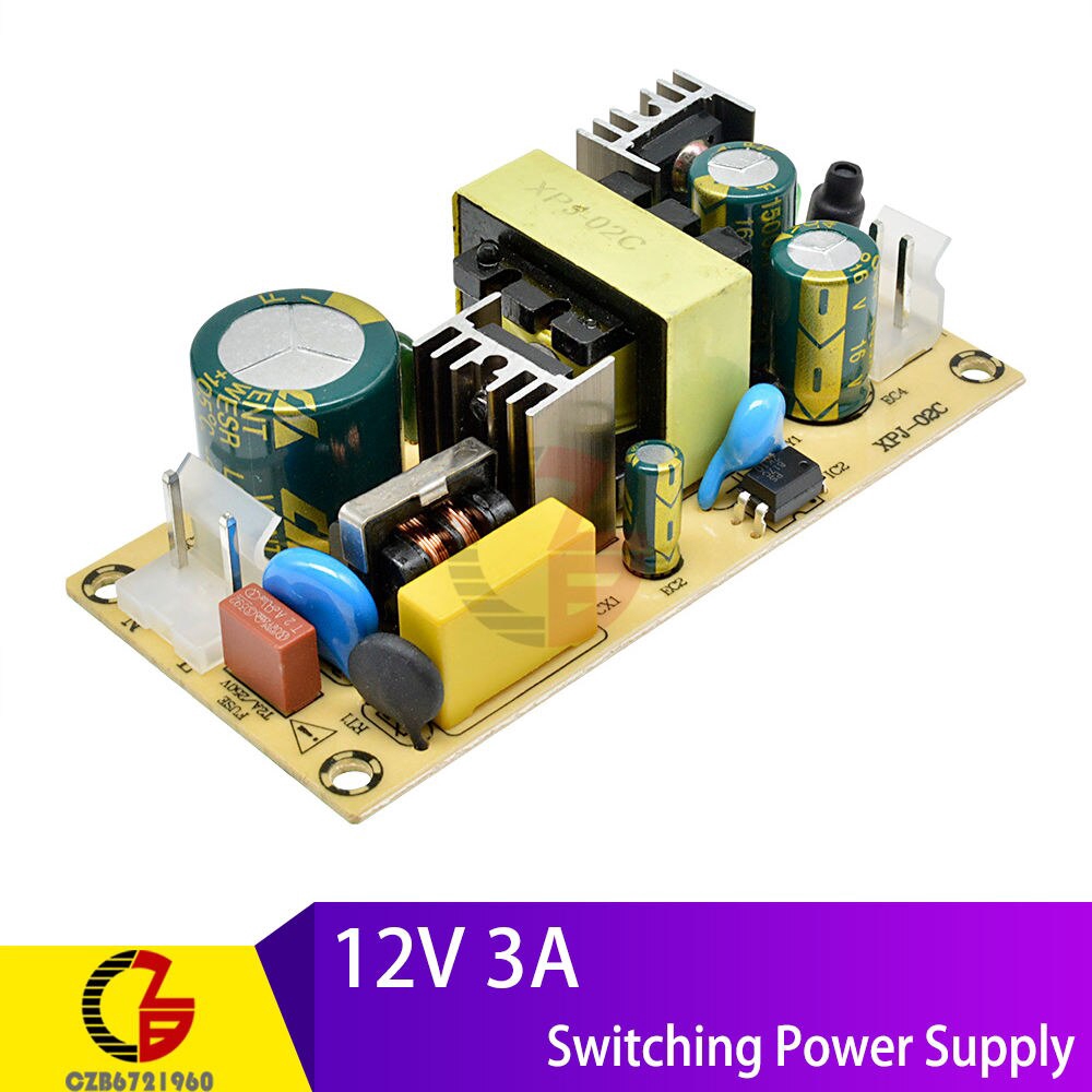 Bộ Chuyển Đổi Nguồn Điện AC 12V 1A 2A 3A 24V 1.5A 5V 2.5A 220V 