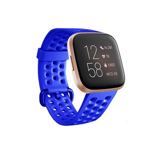 Dây Đeo Thay Thế Bằng Silicone Mềm 22mm Chống Nước Cho Fitbit Versa/Versa 2/Versa Lite