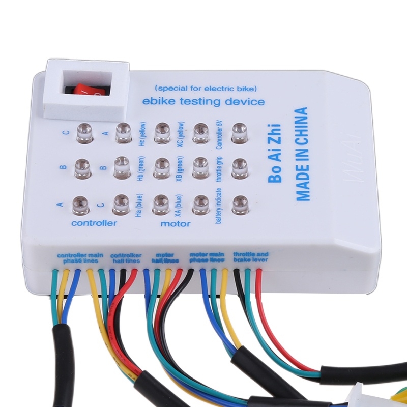 Máy kiểm tra xe đạp điện Kool 24 36 48 60 72V Phụ kiện xe điện động cơ không chổi than bền bỉ