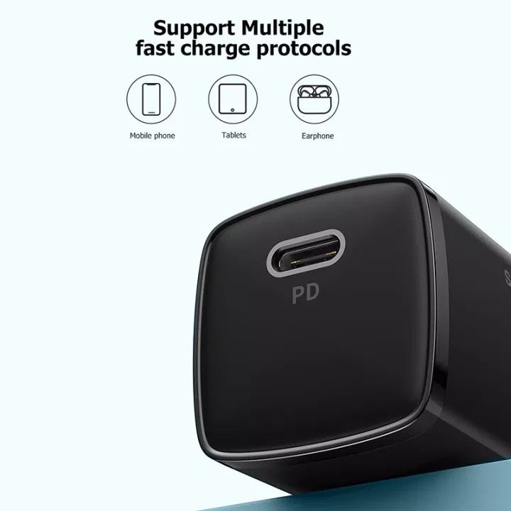 Ảnh Củ sạc Baseus 20W USB C hỗ trợ sạc nhanh Type C PD 2