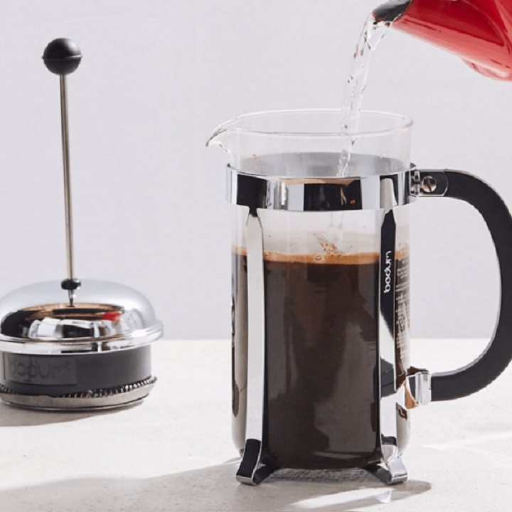 Bình Pha cà phê Nén Kiểu Pháp Nhiều Dung Tích Tặng kèm Thìa Nhựa Đong Cafe Tiện Dụng hk ntt95