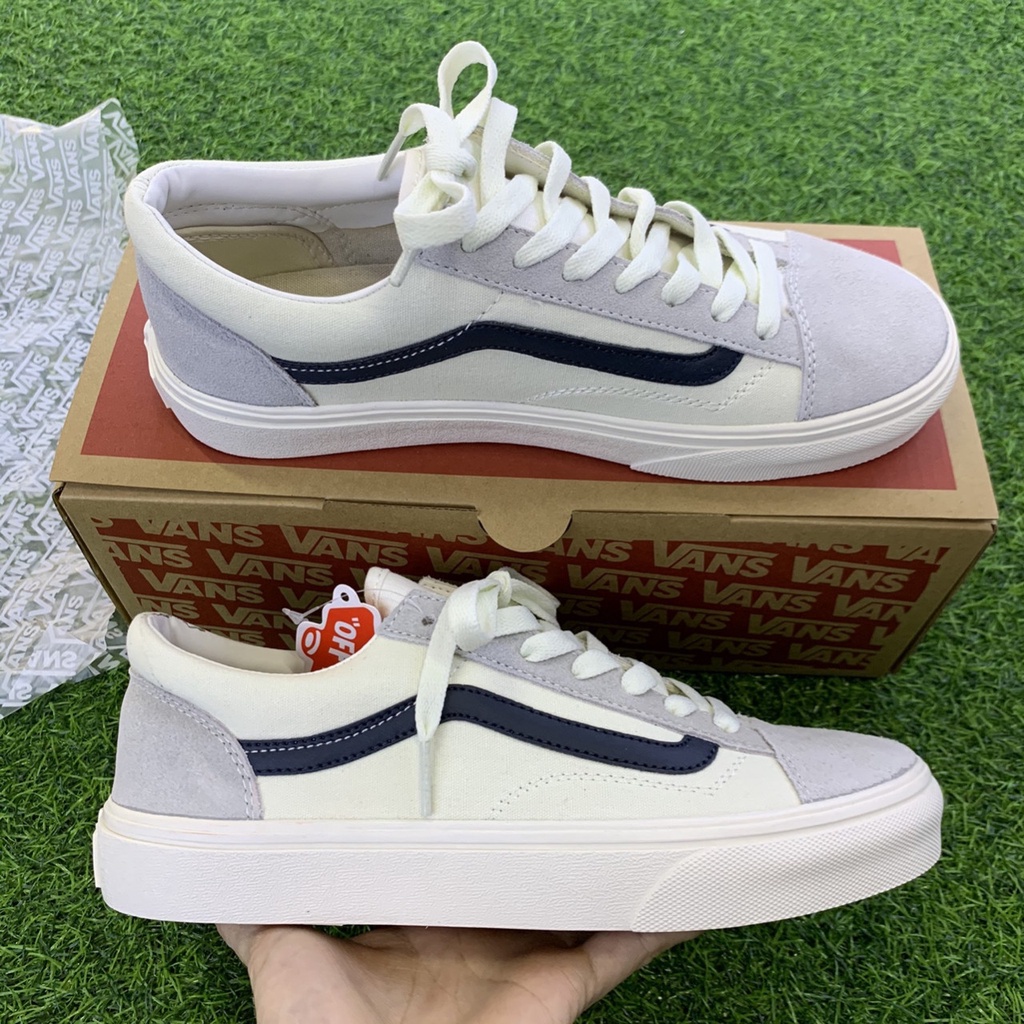 Vans old skool xanh navy sales