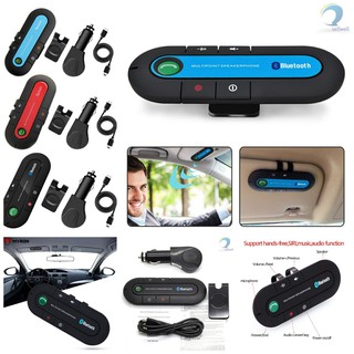 Loa Bluethooth không dây ô tô gắn tấm che năng đàm thoại rảnh tay lái xe an toàn loại tốt