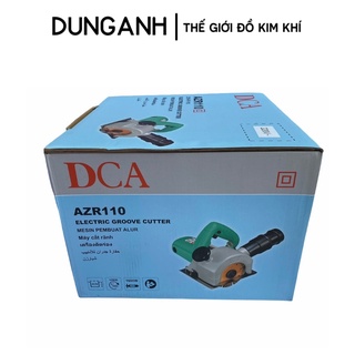 Máy cắt gạch Kim Khí Dung Anh, Máy khoét rãnh đá 2 lưỡi DCA AZR 110 chính hãng bảo hành 12 tháng