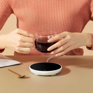 Youpin Lexiu Rosou Đế lót ly nhiệt độ không đổi 55 độ Nhiệt độ không đổi Cảm ứng vi trọng lực Tấm sưởi ấm nhanh