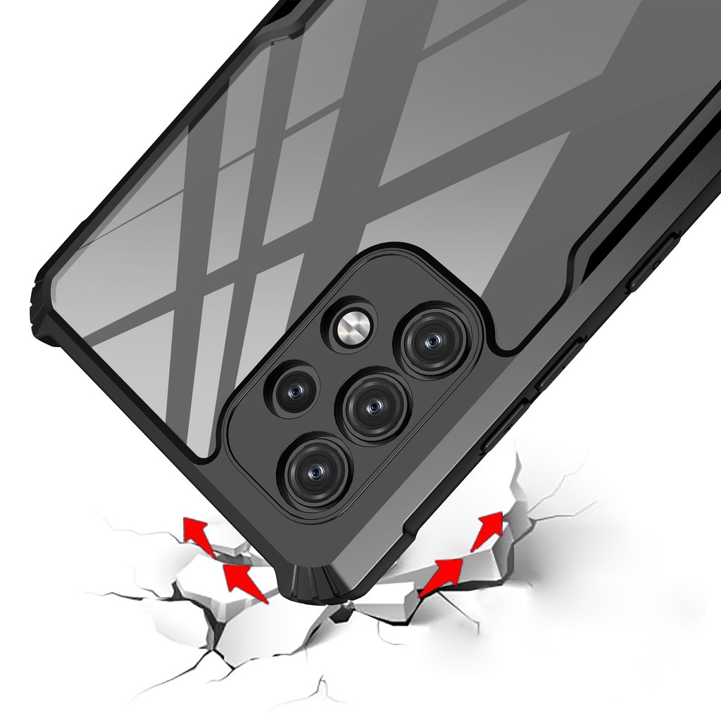 Ốp điện thoại trong suốt dạng túi khí chống sốc cho SAMSUNG GALAXY A72 A52 A52S 5G A32 4G A12 A22 A02S A03S A13 A33 A53