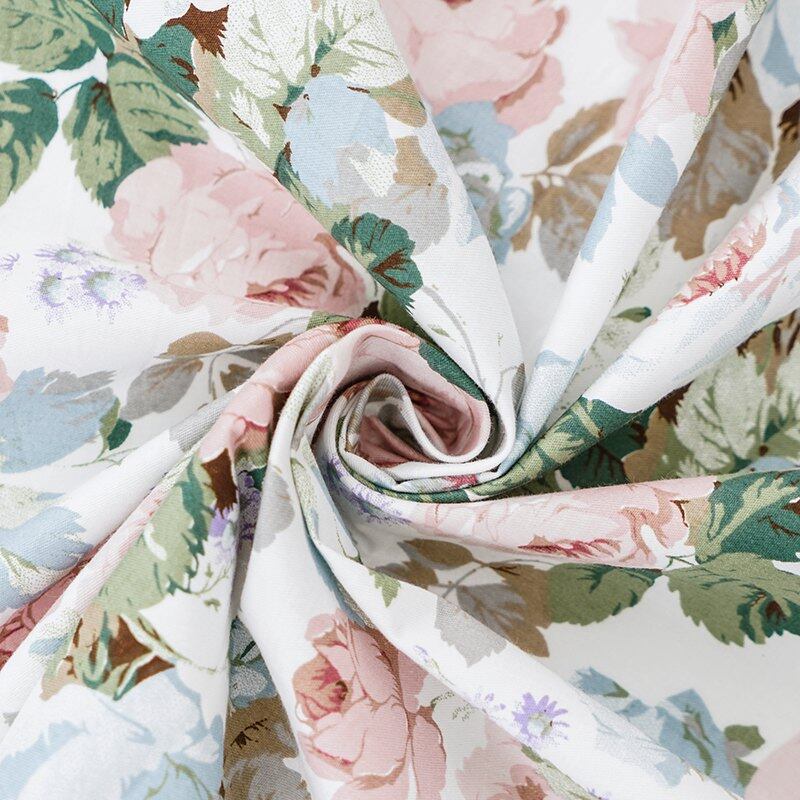 Túi may DIY từ vải cotton dệt twill cổ điển có họa tiết, kích thước 50x160cm TJ1980
