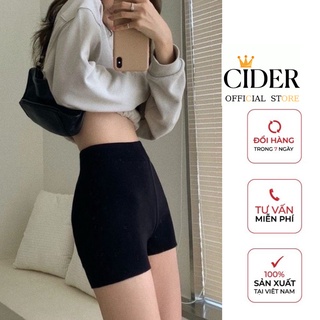 Quần Short Đùi Nữ Co Giãn Cạp Chun Dáng Ngắn