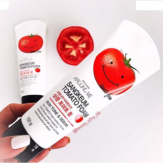 Sữa rửa mặt cà chua Welcos Around me tomato foam  150g