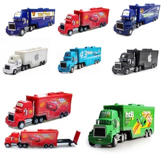 Xe hoạt hình thực tế Mack Lightning Mcqueen King Jackson Storm Racer Xe tải đồ chơi