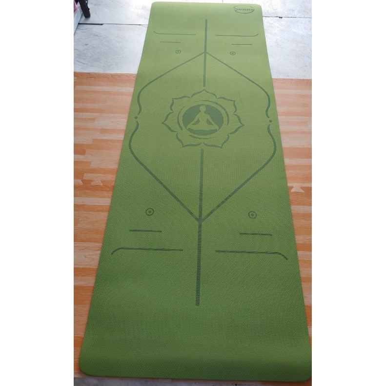 THẢM TẬP YOGA-GYM 8MM SUNNY - ĐỊNH TUYẾN (TẶNG KÈM TÚI ĐỰNG THẢM)