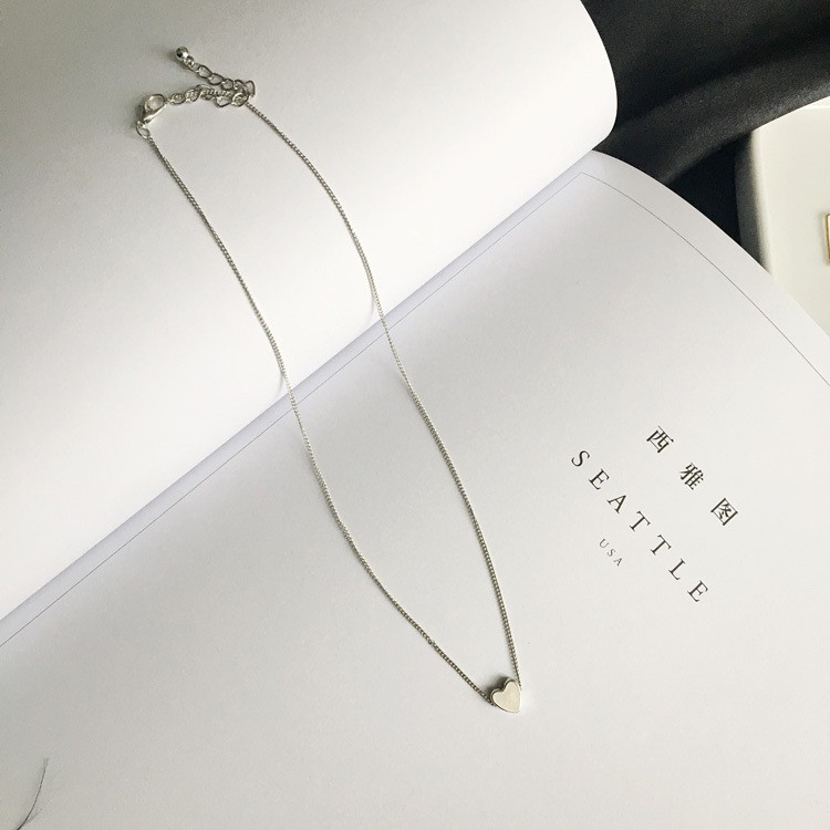 dây chuyền mặt tim xinh xắn