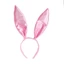 YOI Thỏ Tai Đầu Thỏ Tai Băng Đô Quấn Tóc Rửa Mặt Thỏ Cosplay Satin HairHoop