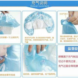 Phao bơi đỡ nách chống lật cho bé dưới 3 tuổi