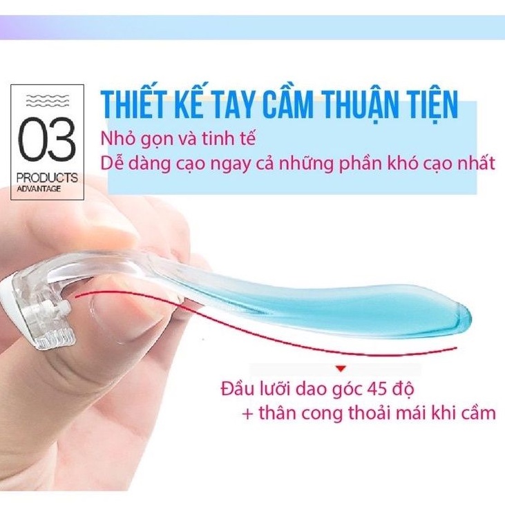 Dao Cạo Vùng Kín Dành Cho Nữ Kai Bikini Line 11641 MTG-2B (Set 2 Cây)