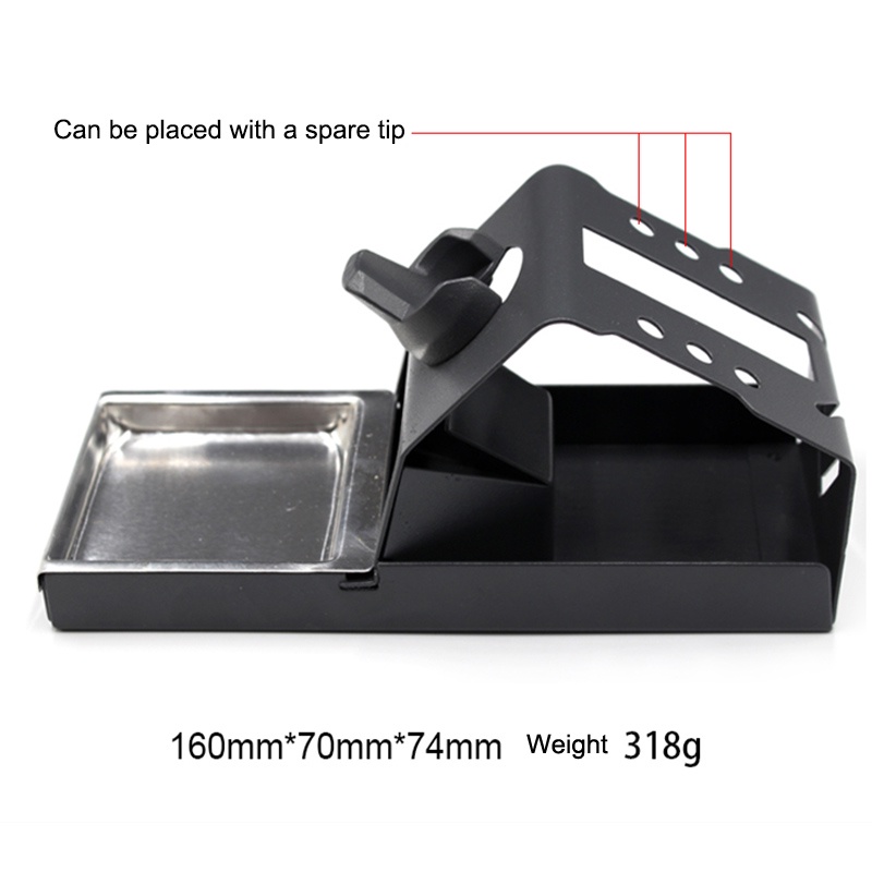 Giá đỡ sắt hàn kim loại chống tĩnh điện Giá đỡ hàn cho T 12 Bakon 9501 BGA Dụng cụ hàn làm lại