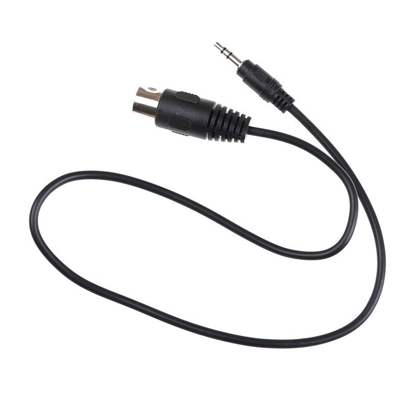 1 Cáp âm thanh 5 pin din midi sang 3.5mm din