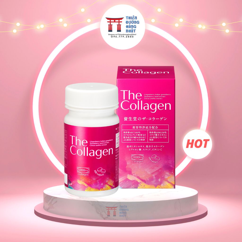 Viên uống Collagen, viên uống đẹp da Nhật Bản 126 viên | Shopee Việt Nam