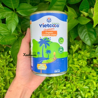 Nước Cốt Dừa Hữu Cơ Vietcoco 400m - Xanhsam Natural & Organic