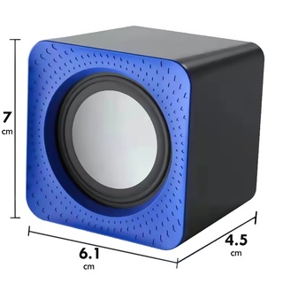 Loa Chơi Game HiFi Loa Máy Tính Có Điều Chỉnh Âm Lượng Loa USB Có Dây 3D Loa Chơi Game Loa HiFi Cổng Loa Siêu Trầm