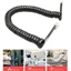 Yoo 6FT 4 lõi Dây cuộn Điện thoại Bộ cầm tay Cáp kết nối điện thoại RJ9 1 85m