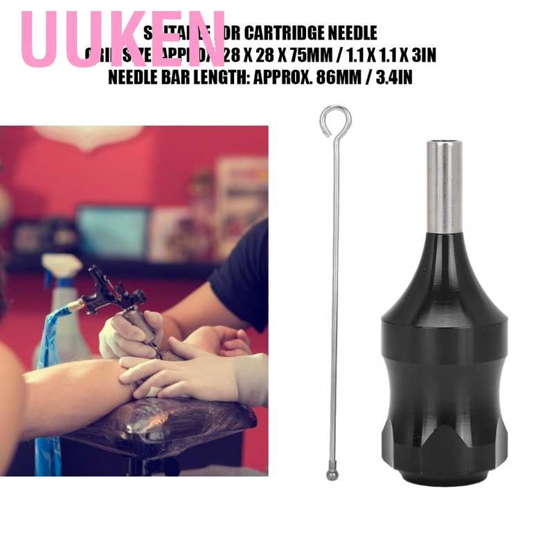 [Uukendh] Tay Cầm Kèm Cần Kim Xăm Hợp Nhôm 28mm Chất Lượng Cao CHo Máy
