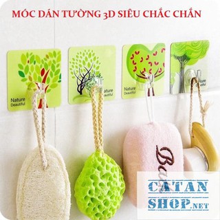 Combo 10 Móc Dán Tường 3D Siêu Chắc Chắn, MÓC DÁN THẦN THÁNH Đa Năng Siêu Chịu Lực (giao ngẫu nhiên)