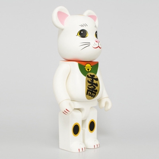 400% 28cm Lucky Fortune Cat Bearbrick Nhân vật hành động Đồ chơi mô hình