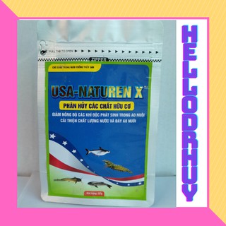 Chế Phẩm Sinh Học - Men Vi Sinh USA Naturen X -Chuyên Xử Lý Ao, Phân Huỷ Bùn Bả, Thức Ăn Thừa, Hấp Thụ Khí Độc..Gói 227g