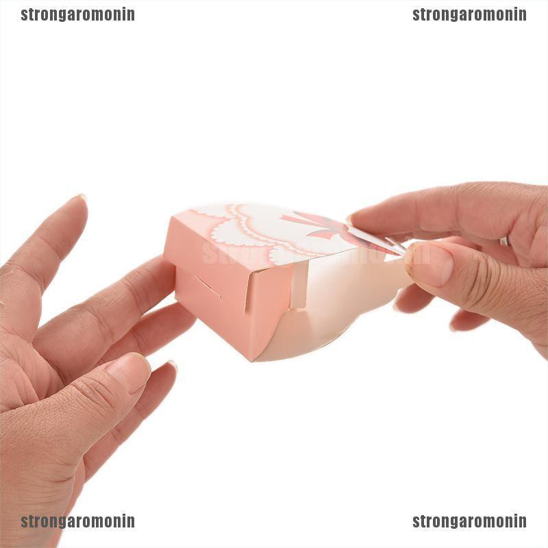[Mạnh mẽ] 100 X Hộp Kẹo Hoạt Hình Ủng Hộ Đám Cưới Chổi Và Đám Cưới Gi
