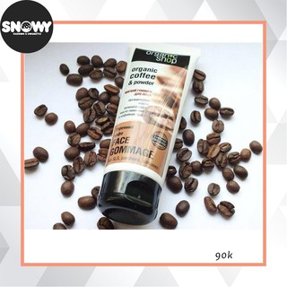 Tẩy da chết mặt Organic shop Organic coffee & powder – nga