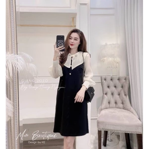 Siêu Sang Váy Voan Phối Màu