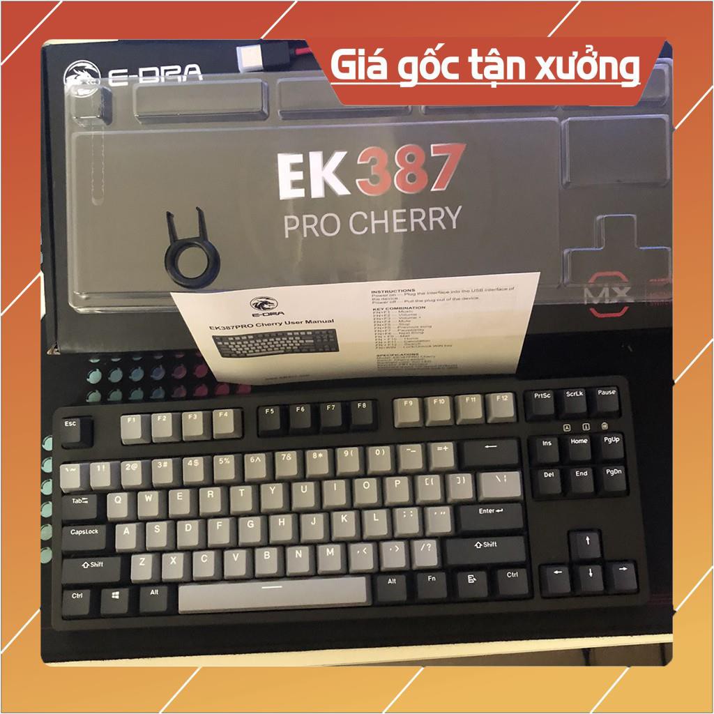 [Chất lượng] Bàn phím cơ Edra EK387 PRO bản CHERRY switch - Bàn phím cơ ...