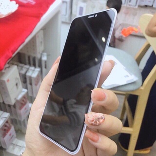 (3PCS) Kính cường lực chống nhìn trộm iphone or chống vân tay full màn 6 7 7plus 8 x xs xsmax 11 11promax 12 13 pro plus promax