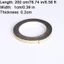 JVSUB 5 chiếc 200cm / mỗi chiếc Băng niêm phong bồn rửa Đa năng Khe cửa sổ Dải chống thấm nước chống bụi