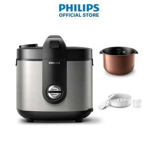 [Mua kèm 0 đồng] Nồi Cơm Điện Nắp Gài Philips 2.0L HD3132/66 - Hàng Chính Hãng