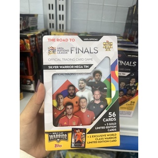 [ Mega Tin ] Hộp Thẻ Lớn Mega Tin Match Attax 101 UEFA Nations League Mùa 22/23 ( 56 Thẻ )