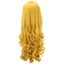 SY3 Disney Aurora Công Chúa Cosplay Tóc Giả Vàng Dài Tự Nhiên Halloween Trang Phục Hóa Trang Hiệu Suất Lông Tơ Tóc YS3