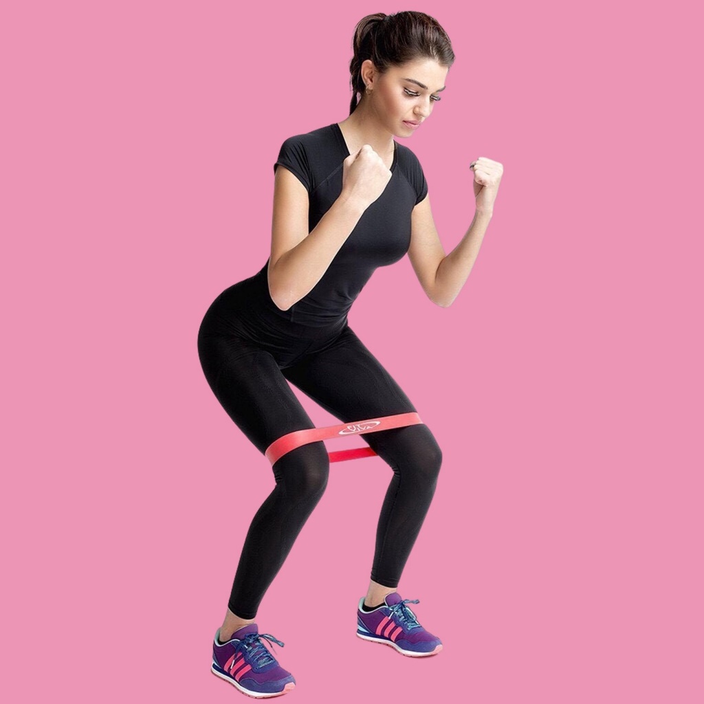 Mô tả Dây mini band cao su kháng lực tập chân mông đùi Aolikes AL3601 - 8