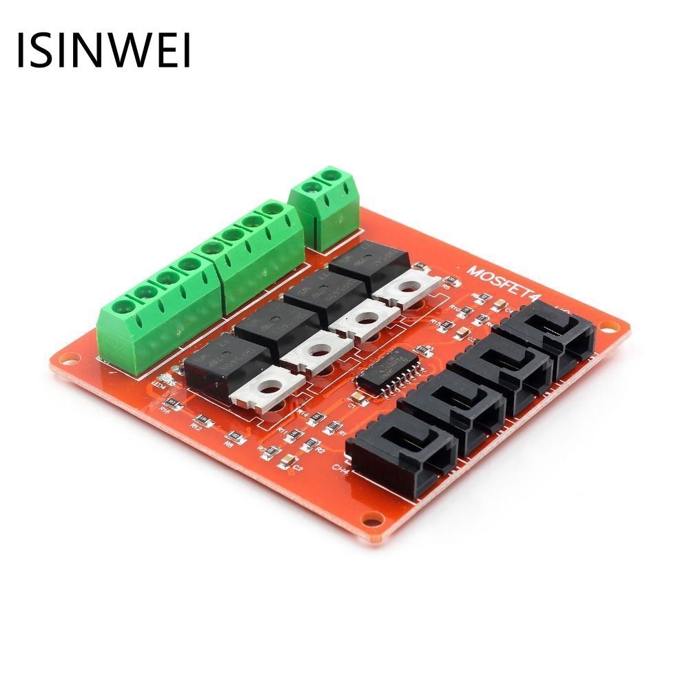 Modulo Interruttore MOSFET 4 Canali IRF540 V2.0 Per Arduino &ndash; 4 Vie, Controllo PWM