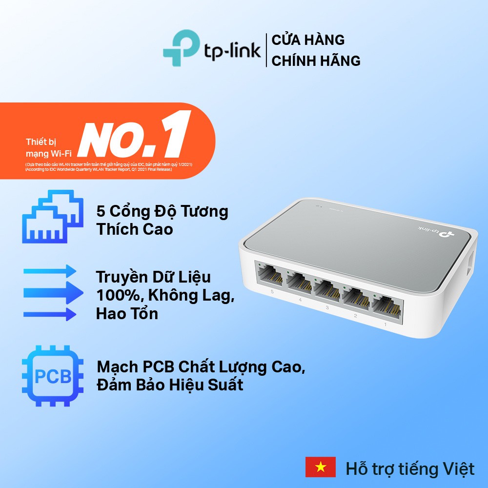 Ảnh Bộ Chia Tín Hiệu TP-Link TL-SF1005D 5 cổng Switch 5 ports 10/100Mbps 1