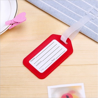 Thẻ Hành Lý Bằng Nhựa Có Dây Treo