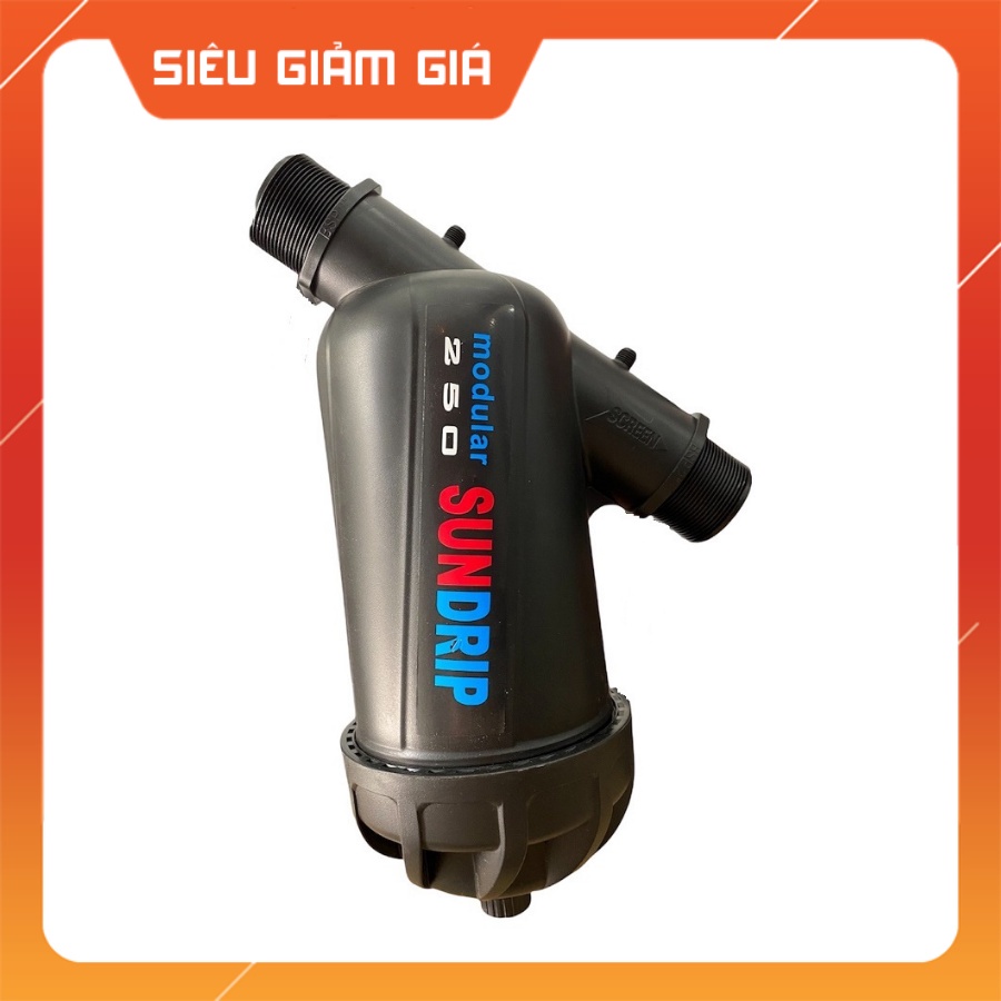 Lọc đĩa- Lọc rác Y60 Bầu Nhỏ Phi 60-18m3/h- Hệ thống tưới nhỏ giọt, phun mưa