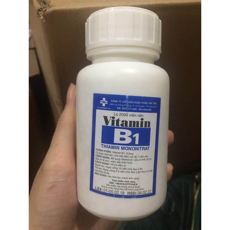 B1 Vitamin: Công Dụng, Lợi Ích và Cách Sử Dụng Hiệu Quả