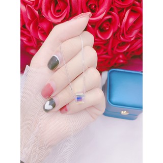 Dây chuyền nữ lập phương bạc ta nguyên chất chính hãng - Bạc LOPA